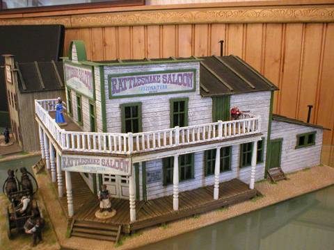Saloon Rattlesnake - Viejo Oeste en 28mm.  