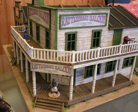 Saloon Rattlesnake - Viejo Oeste en 28mm.  
