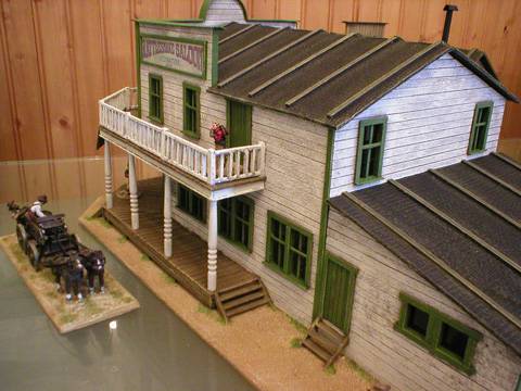 Saloon Rattlesnake - Viejo Oeste en 28mm.  