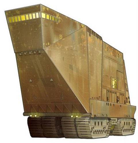 Recortable de Papel del Sandcrawler