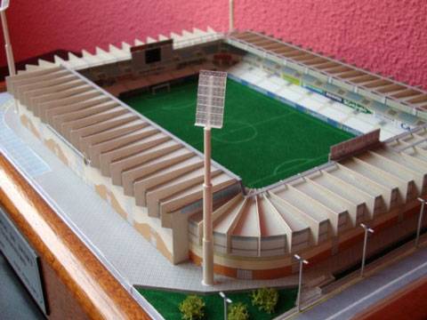 Maqueta Recortable de los Campos de Sport del Sardinero