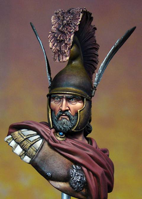 Busto de un General Selucid de la Casa de miniaturas Pegaso Models