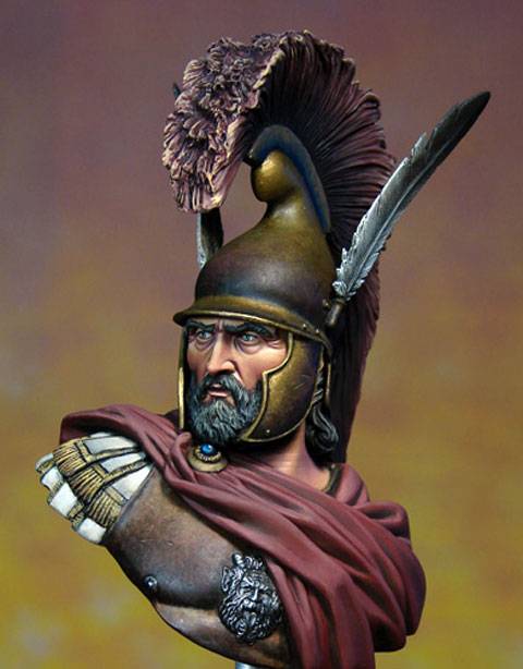 Busto de un General Selucid de la Casa de miniaturas Pegaso Models