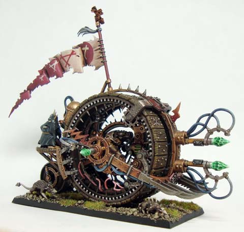La Rueda de la Muerte Skaven - Escala 28mm
