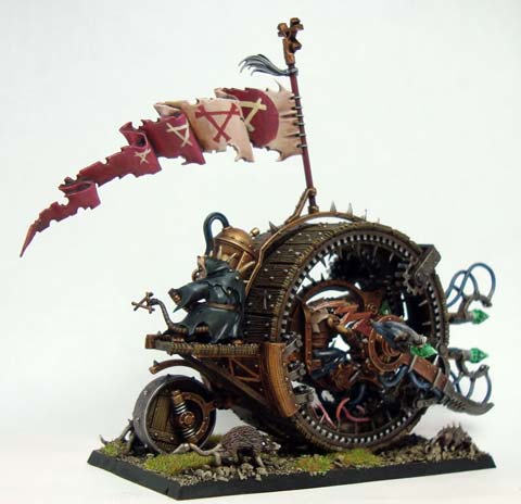 La Rueda de la Muerte Skaven - Escala 28mm