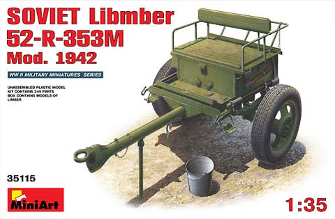 Tren de Artilleria Sovietico Libmber - Escala 1/35