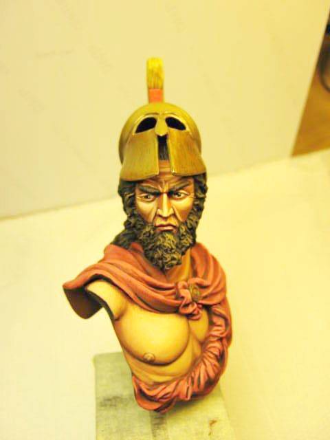Busto Hoplita Spartano - Escala 1/10