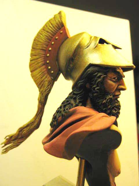 Busto Hoplita Spartano - Escala 1/10
