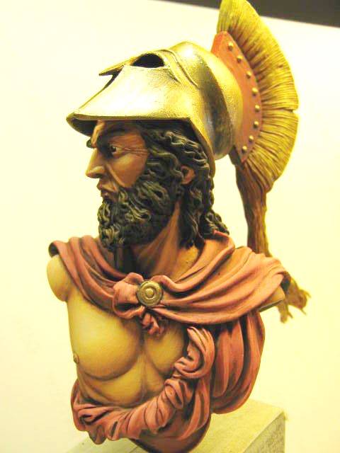 Busto Hoplita Spartano - Escala 1/10