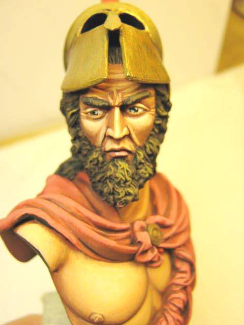 Busto Hoplita Spartano - Escala 1/10