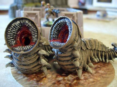 tableros de wargame creados por los aficionados al juego de Starship Troopers