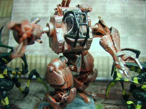 tableros de wargame creados por los aficionados al juego de Starship Troopers
