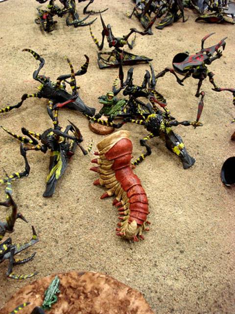 tableros de wargame creados por los aficionados al juego de Starship Troopers