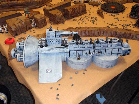 tableros de wargame creados por los aficionados al juego de Starship Troopers