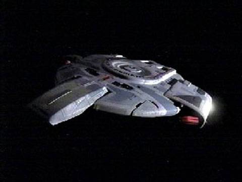 Recortables de Papel de la Nave U.S.S. Defiant