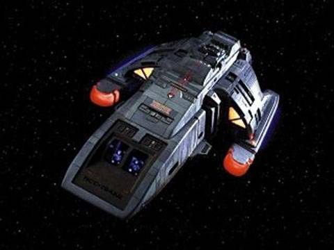 Recortables de Papel de la Nave Danube-Class Runabout "Rubicon"