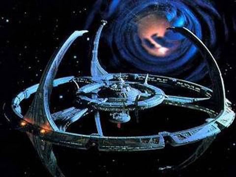 Recortables de Papel de la Nave Deep Space Nine