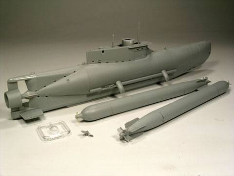 Maqueta Submarino Seehund XXV IIB