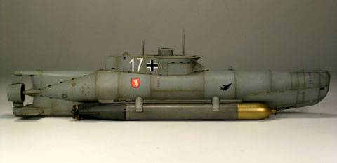 Maqueta Submarino Seehund XXV IIB