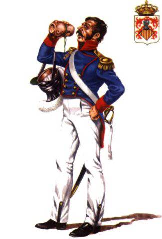 OFICIAL RGTO. VALENCIA - 1810