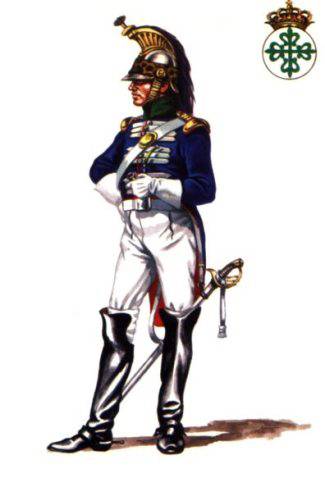 RGTO. CABALLERIA DE LINEA ALCANTARA - 1815/1820