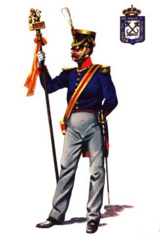 LEONIFERO RGTO. INFANTERIA SAN MARCIAL N&ordm;44 - 1822