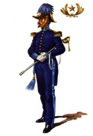 OFICIAL ESTADO MAYOR - 1836