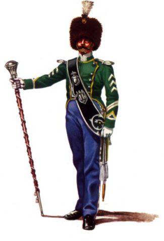 TAMBOR MAYOR DE GALA - 1841/1846