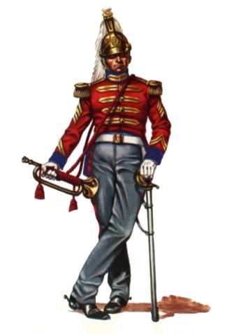 TROMPETA CORACEROS DEL REY DE GALA - 1845