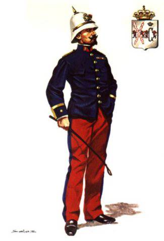 JEFE DE BATALLON INFANTERIA EN FILIPINAS RGTO. PRINCIPE N&ordm;3 - 1893