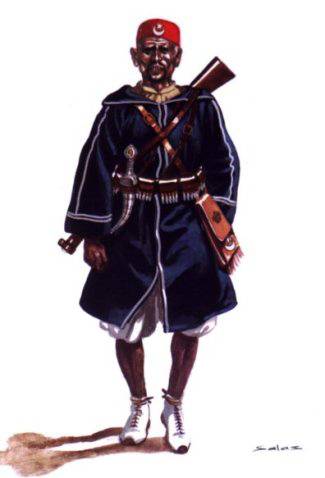 ASCARI DE LA POLICIA INDIGENA - 1911