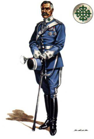 TENIENTE CORONEL DE CABALLERIA CAZADORES DE ALCANTARA, GALA - 1911