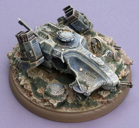 Nave Tau Devilfish Derribada.  