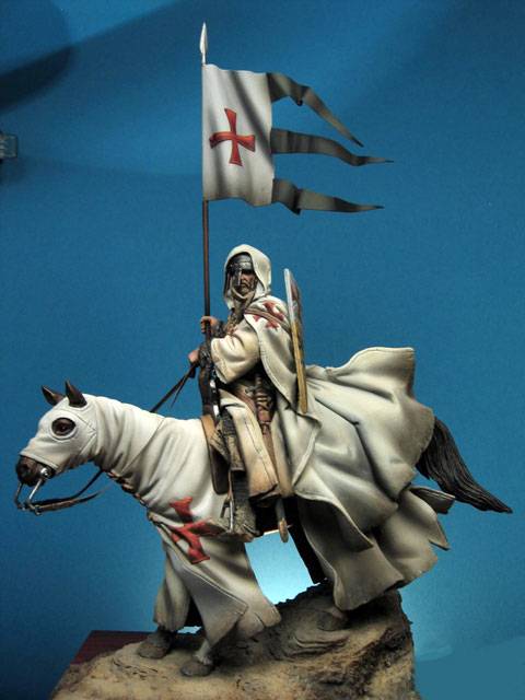Caballero Templario a Caballo