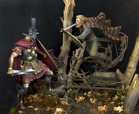 Batalla de Teutoburgo - Escala 70mm