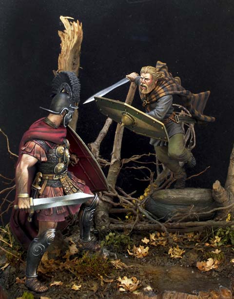 Batalla de Teutoburgo - Escala 70mm