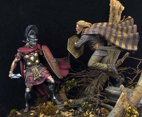 Batalla de Teutoburgo - Escala 70mm