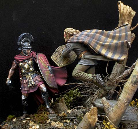 Batalla de Teutoburgo - Escala 70mm
