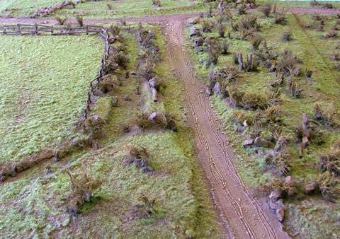 Diorama del campo de batalla de Rorkes Drift.