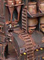 Torre de filtrado para acompa&ntilde;ar a un escenario de warhammer.