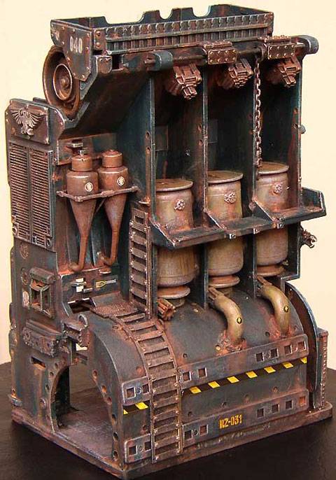 Torre de filtrado para acompa&ntilde;ar a un escenario de warhammer.