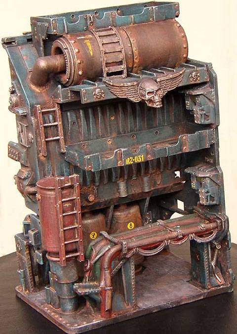 Torre de filtrado para acompa&ntilde;ar a un escenario de warhammer.