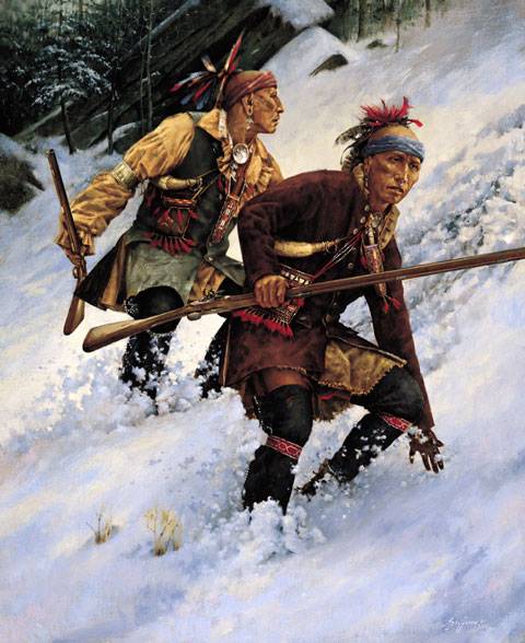 Tribus nativas durante la Guerra Franco-India