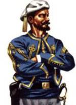 L&aacute;minas individuales de Uniformes Militares Espa&ntilde;oles fechados entre 1873 y 1882.