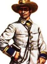 L&aacute;minas individuales de Uniformes Militares Espa&ntilde;oles fechados entre 1884 y 1892.