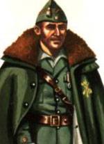 L&aacute;minas individuales de Uniformes Militares Espa&ntilde;oles fechados entre 1921 y 1930.  