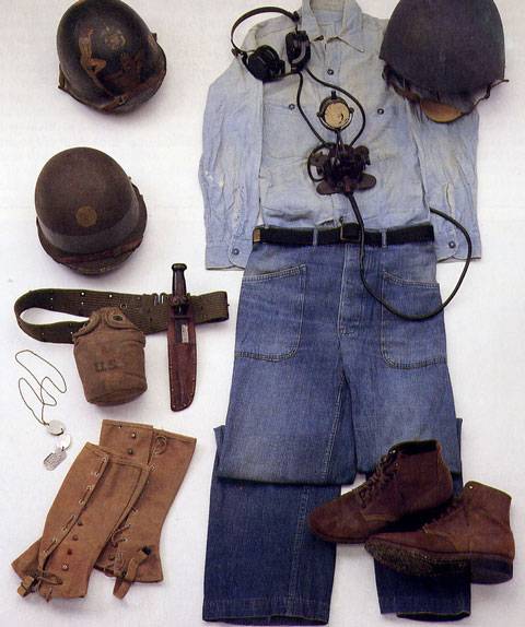Uniformes utilizados por las Tropas Norteamericanas durante las 2&ordf; Guerra Mundial.