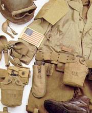 Uniformes utilizados por las Tropas Norteamericanas durante las 2&ordf; Guerra Mundial.