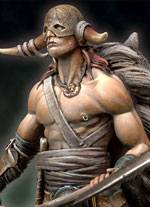 La figura de Urmuth, Cicatrices de Guerra pertenece a la serie de miniaturas fantasticas llamada Warlord Saga
