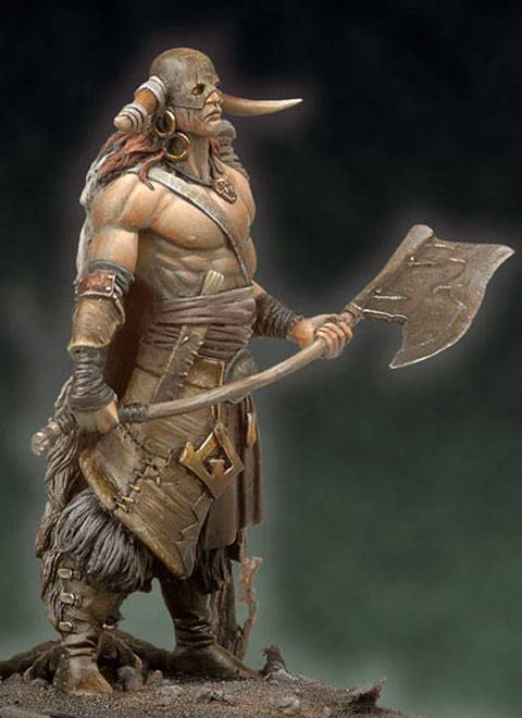 La figura de Urmuth, Cicatrices de Guerra pertenece a la serie de miniaturas fantasticas llamada Warlord Saga